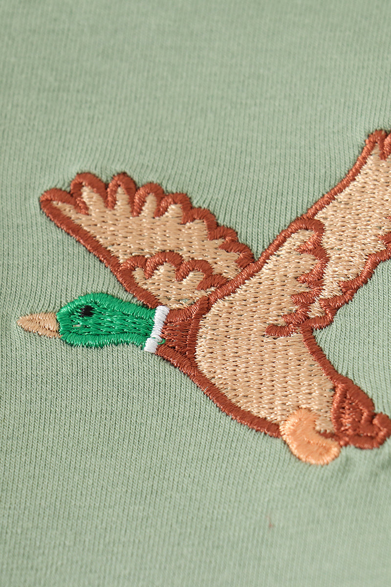 Camouflage Duck Embroidery - Boy Set