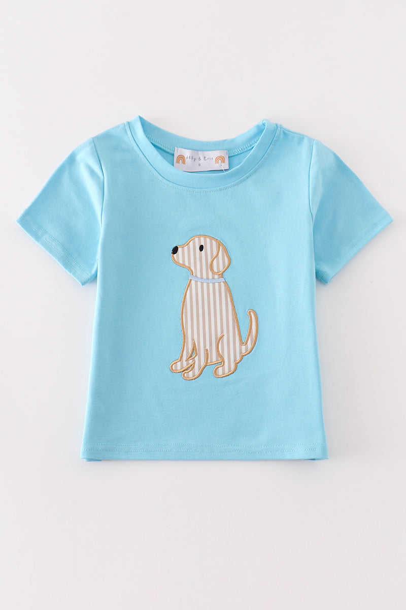 Blue Puppy - Boy Top