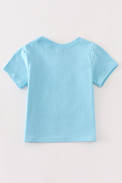 Blue Puppy - Boy Top