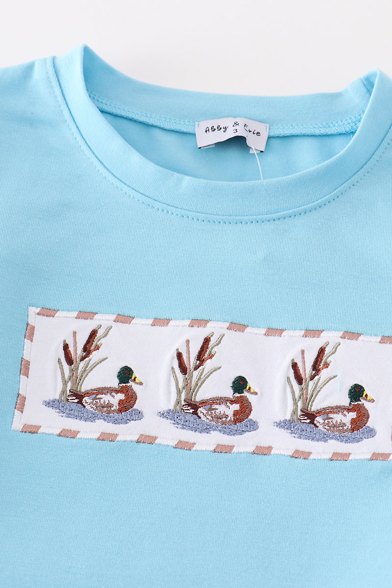 Blue Duck Embroidery - Boy Set