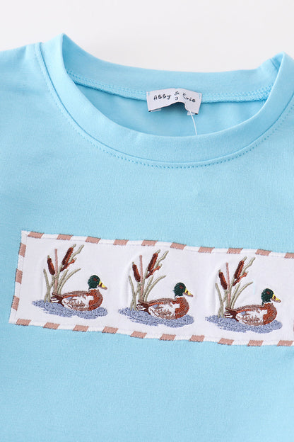 Blue Duck Embroidery - Boy Set