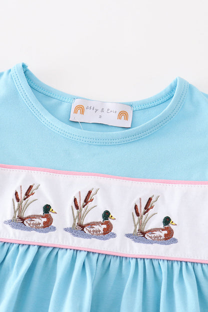 Blue Duck Embroidery - Girl Set