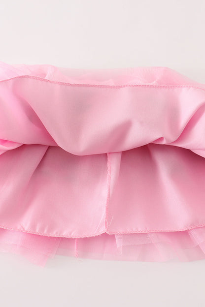 Pink Gingerbread Sequin Tutu Skirt