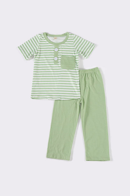 Green Pants Set