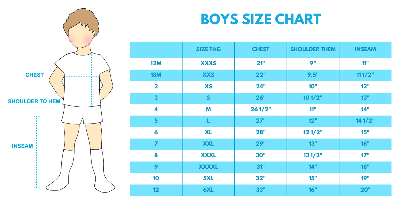 Blue Halloween Character - Boy Top