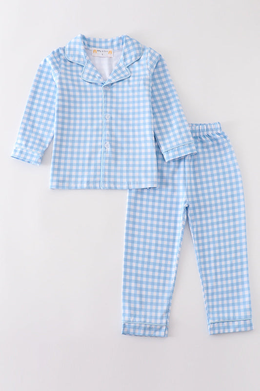 Plaid Pajamas Set