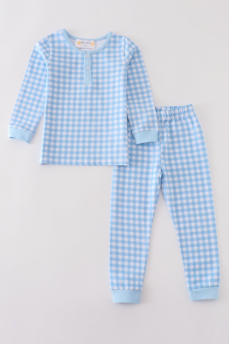 Plaid Pants Set