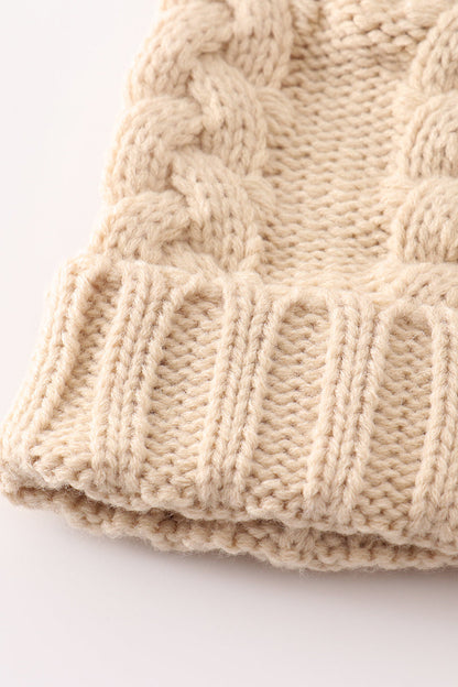 Beige Beanie