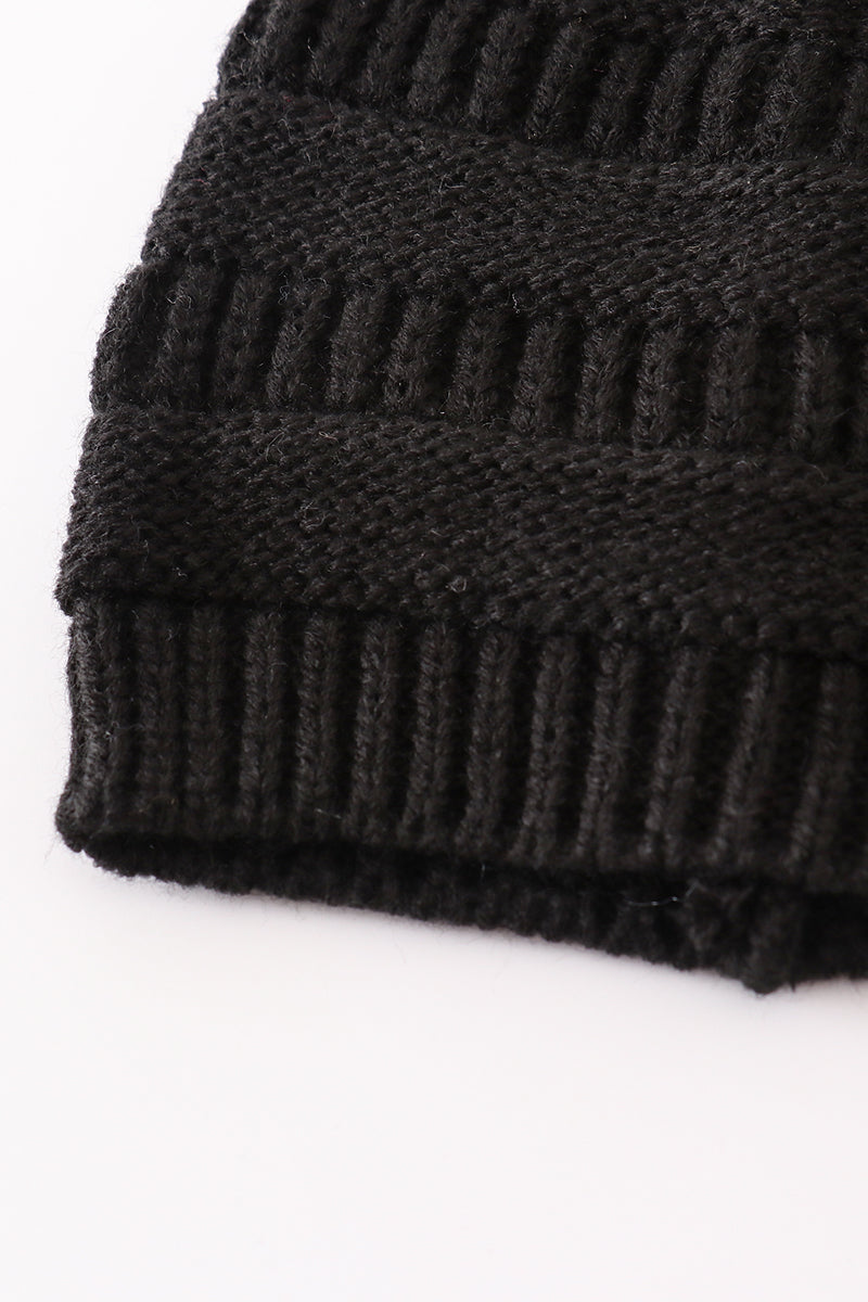 Black Beanie