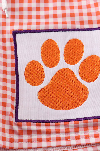 Clemson Embroidery Boy Swim Trunks