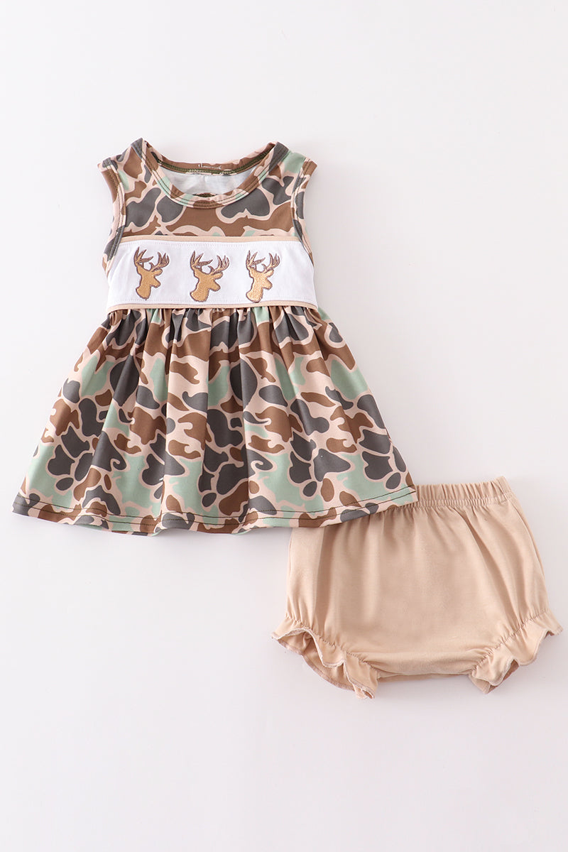 Camouflage Antler Baby Set