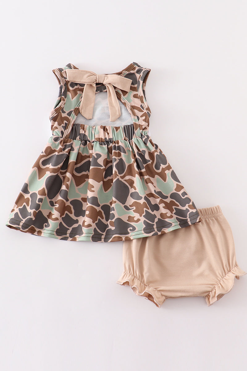 Camouflage Antler Baby Set