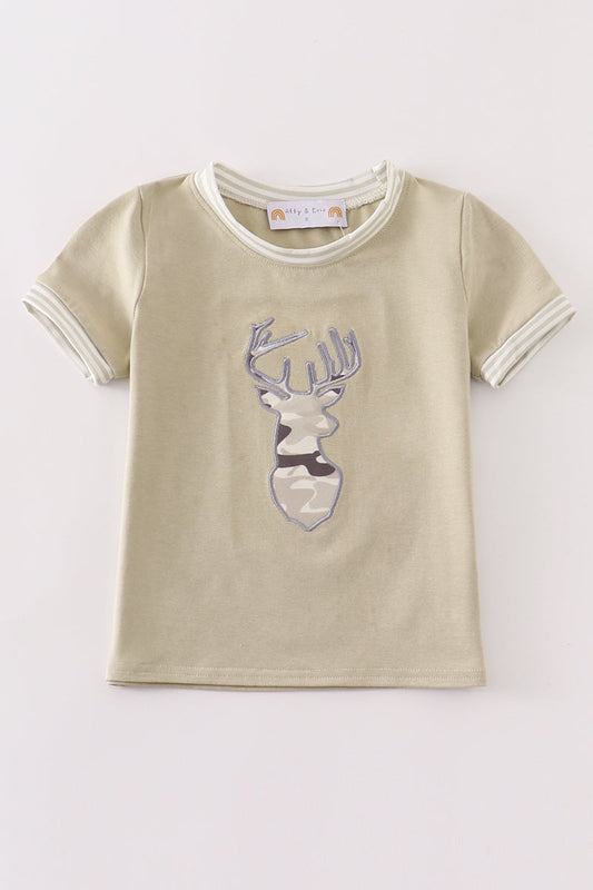 Camouflage Antler - Boy Top