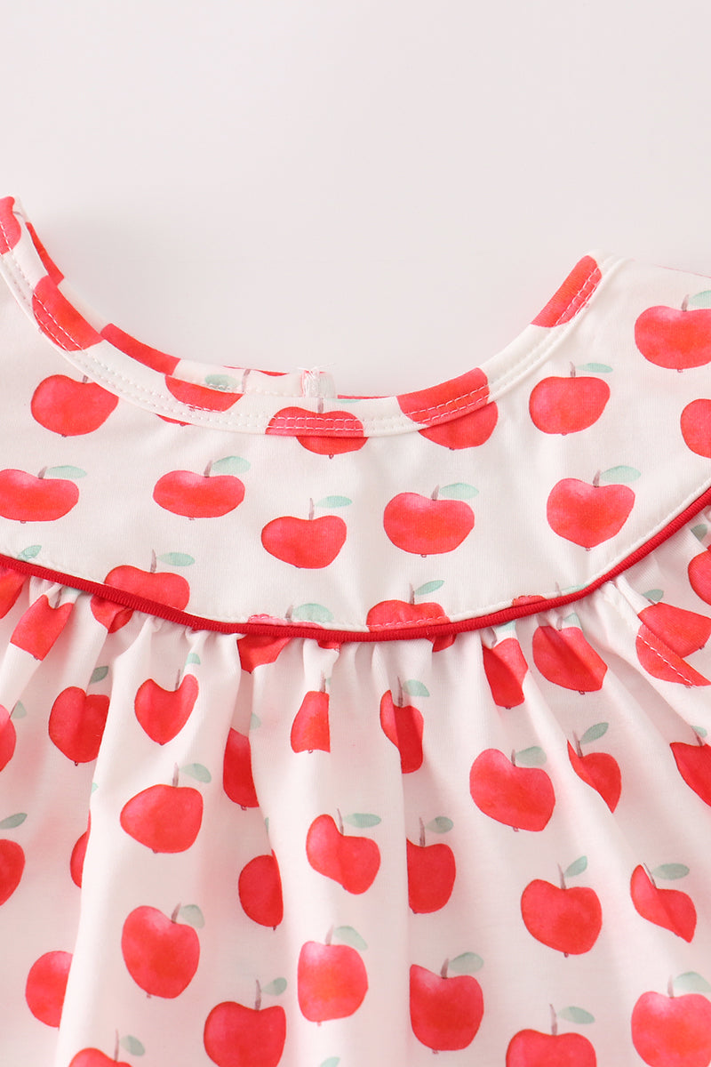 Red Apple Girl Set