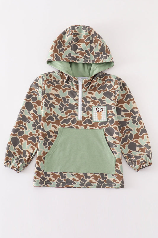 Camouflage Antler Hoodie