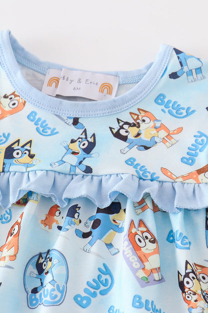 Blue Character - Baby Girl Set