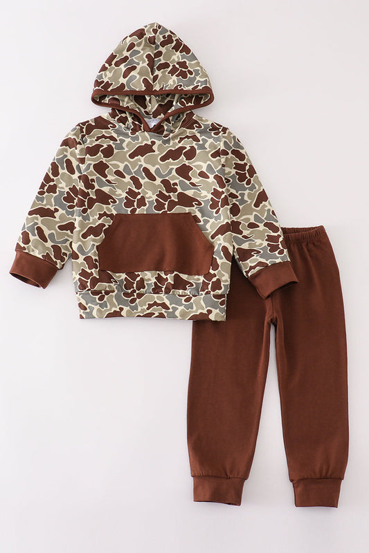 Camouflage - Boy Hoodie Set