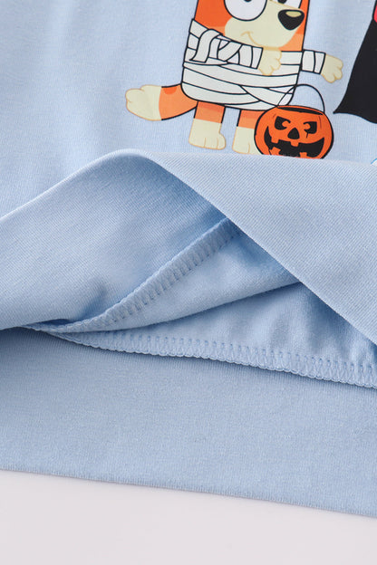 Blue Halloween Character - Boy Top