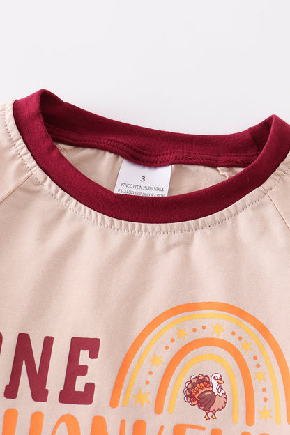 Beige THANKFUL Boys' Top