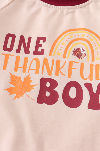 Beige THANKFUL Boys' Top