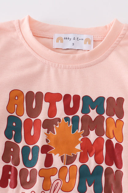 Coral "Autumn" - Girl Top